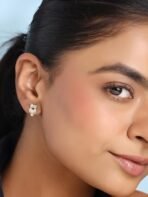 Yellow Chimes Stud Earrings for Women | Fashion Gold Earrings for Girls Combo Sets Studs Drop Earrings Set | Korean Style Earring Set | Birthday Anniversary Gift For Girls Wife - Fast Shipping to USA & Canada - Image 7