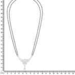 ANAYRA Pure Silver Mangalsutra Set for Women | 925 Jewellery Daily Wear Design-5 - Fast Shipping to USA & Canada - Image 5