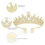 Shining Diva Fashion Crystal Tiara and Crown for Women Stylish Headband Crowns with Comb Tiaras for Girls Kids Queen Princess Wedding Bridal Birthday Gift Hair Accessories - Fast Shipping to USA & Canada - Image 7