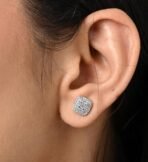 Clara 925 Sterling Silver Queen of Diamonds Pendant Earrings Chain Necklace Jewellery Set | Platinum Plated, Swiss Zirconia | Gift for Women and Girls - Fast Shipping to USA & Canada - Image 5