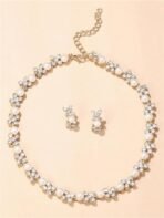 Shining Diva Fashion Necklace Jewellery Set for Women Latest Stylish Design Fancy Pearl Choker (15219s) - Fast Shipping to USA & Canada - Image 7