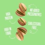 Yogabar Premium Pista 500g|Roasted Salted Pista|Crunchy Pistachios|Tasty & Healthy Nuts Dry Fruits|Rich in Protein, Fibre, Gluten Free & Low Calories|Healthy Snacks|Dry Fruit Gift Pack - Fast Shipping to USA & Canada - Image 6