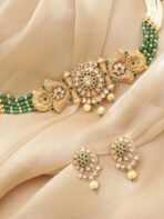 Rubans Traditional Beaded Jewelry Sets ? Pendant & Choker Styles with Earrings ? Ideal for Bridal Occasions - Fast Shipping to USA & Canada - Image 4