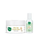 Mother Sparsh After Bite Turmeric Balm for Mosquito Bites (25gm) and Natural Mosquito Fabric Roll On for Babies-12ml (Pack of 2) - Fast Shipping to USA & Canada