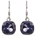 Ananth Jewels 925 BIS HALLMARKED Silver Made with Swarovski Elements Large Crystal Stud Earrings for Women - Fast Shipping to USA & Canada - Image 2