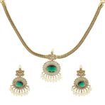 NAITRI | Handcrafted Traditional Necklace Set with Earrings - Fast Shipping to USA & Canada - Image 2