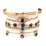 Shining Diva Fashion Evil Eye Charm Lucky Protection Bohemian Stackable Multilayer Beaded Bracelet for Women and Girls - Fast Shipping to USA & Canada - Image 2