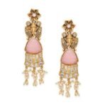 Rubans Kundan & Pearl Stud Earrings for Women & Girls ? Handcrafted, Enamelled & Festive Wear Jewelry Collection - Fast Shipping to USA & Canada - Image 2