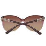 Swarovski Women's Sk0085 Cateye Sunglasses, Light Brown & Light Pink, 1.9 mm - Fast Shipping to USA & Canada - Image 4