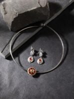 NAITRI | Handcrafted Elegant Necklace Set with Earrings - Fast Shipping to USA & Canada - Image 4