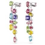 Swarovski Gemstone 5656417 asymmetrical earrings, Rhinestone - Fast Shipping to USA & Canada - Image 4