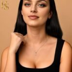 HighSpark 925 Silver Solitaire Heart Pendant with Chain For Women | 92.5 Sterling Silver & Diamond like Brilliance Sparkling Zirconia for that Stunning Shine | Lovely Gift - Silver 9mm - Fast Shipping to USA & Canada - Image 5