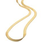 Fashion Frill Stylish Golden Chain For Men Boys Brass Gold Plated Metal Necklace Gold Chain For Men Boys Women Thin Gold Chains Jewellery - Fast Shipping to USA & Canada - Image 5