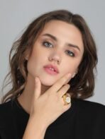 Fashion Frill Ring Watch for Women Stainless Steel Gold Plated Stylish Strachable Gold Ring for Women Girls Love Gifts - Fast Shipping to USA & Canada - Image 7