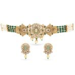 Rubans Traditional Beaded Jewelry Sets ? Pendant & Choker Styles with Earrings ? Ideal for Bridal Occasions - Fast Shipping to USA & Canada - Image 2