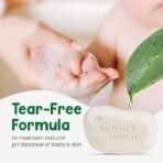 Mother Sparsh Plant Powered Natural Baby Soap - Pack of 4X75gms | Hypoallergenic & Tear-Free Soap for Babies, Newborns - Fast Shipping to USA & Canada - Image 4