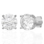 ANAYRA Eternal Shine Stud Earrings for Women | Stylish Fashion Jewellery Gift - Fast Shipping to USA & Canada - Image 2
