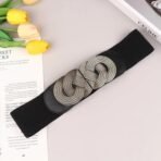 Shining Diva Fashion 2pcs Combo Waist Belts for Women and Girls | Stylish Belts for Dresses Jeans Saree | Celebrity Inspired Fashion Accessories - Fast Shipping to USA & Canada - Image 4