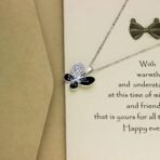 Fashion Frill Cute Silver Chain Pendant For Women Girls Butterfly Leaf Designs Silver Plated Pendant Necklace For Women Girls Jewellery Combo Set Gift For Sister - Fast Shipping to USA & Canada - Image 7