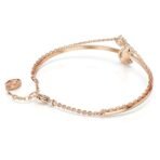 Swarovski Iconic Swan Bangle, Swan, Black, Rose Gold-Tone Plated - Fast Shipping to USA & Canada - Image 5