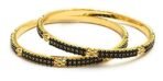 Sasitrends One Gram Micro Gold Plated Designer Stone Bangles for Women and Girls - Fast Shipping to USA & Canada - Image 5