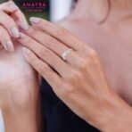 ANAYRA 925 Sterling Silver Finger Ring for Women | Aesthetic Hallmark Certified Jewellery Gift - Fast Shipping to USA & Canada - Image 3