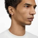 Swarovski Constella Stud Earrings, Round Cut, White, Rose Gold-Tone Plated - Women's - Fast Shipping to USA & Canada - Image 6