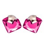 YouBella Jewellery Valentine Crystal Gold Plated Stud Earrings for Girls and Women - Fast Shipping to USA & Canada
