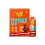 Yogabar Power Up Choco Peanut Butter Proteins Bar, 20g Protein, No Added Sugar with Cold Coffee Protein Shake - Fast Shipping to USA & Canada - Image 2