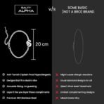 SALTY Alpha Auspicious OM Stainless Steel Bracelet for Men - Fast Shipping to USA & Canada - Image 5