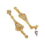 Estele Women's Gehena - Gold Tone Cathedral Chandelier Dangle Earrings - Fast Shipping to USA & Canada - Image 6