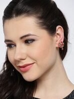 YouBella Jewellery Earrings for Women Combo Set of Two Multi-Color Crystal earings ear rings for Girls and Women - Fast Shipping to USA & Canada - Image 5