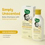 Mother Sparsh Simply Unscented Baby Shampoo With Natural Oatmeal- 400ml | Fragrance Free Shampoo for Babies | Tear Free Baby Shampoo for New Born Sensitive Skin - Fast Shipping to USA & Canada - Image 3
