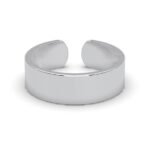 Clara Pure 925 Sterling Silver Broad Finger Ring | Size Adjustable | Thumb Band | Gift for Women Girls Wife Girlfriend - Fast Shipping to USA & Canada