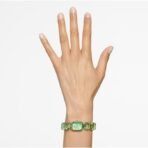 Swarovski Millenia Watch, Octagon Cut Bracelet, Green, Champagne Gold-Tone Finish - Fast Shipping to USA & Canada - Image 7
