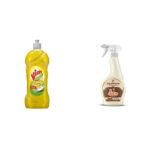 VIM LIQUID YELLOW BOTTLE 750ML & VIM SPRAY SHUDHHAM 450ML - Fast Shipping to USA & Canada