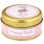 GIVA Milk Rose Scented Rakhi Candle| Gifts for Women and Men - Image 2
