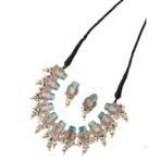 NAITRI | Handcrafted Traditional Necklace Set with Earrings - Fast Shipping to USA & Canada - Image 2
