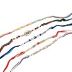 Fashion Frill Mens Rakshabandhan Rakhi For Brother Set Combo Of 5 (Rk226) - Fast Shipping to USA & Canada
