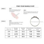 Shining Diva Fashion Latest One Gram Gold Plated Set of 2 Traditional Broad Bangles for Women and Girls - Fast Shipping to USA & Canada - Image 7