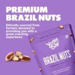Yogabar Premium Brazil Nuts 250g, High Protein and Fibre, Zero Cholesterol, Ethically Sourced - Fast Shipping to USA & Canada - Image 4