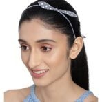 ACCESSHER Casual Wear Women Slim Denim Hairband For Girls And Women,Multicolor - Fast Shipping to USA & Canada - Image 5