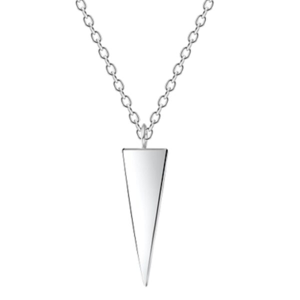 HighSpark 925 Silver Triangle Pendant - Fast Shipping to USA & Canada