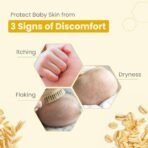 Mother Sparsh Simply Unscented Baby Shampoo With Natural Oatmeal- 400ml | Fragrance Free Shampoo for Babies | Tear Free Baby Shampoo for New Born Sensitive Skin - Fast Shipping to USA & Canada - Image 5