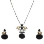 NAITRI | Handcrafted Traditional Necklace Set with Earrings - Fast Shipping to USA & Canada - Image 2