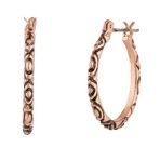 Estele Fashionable Hoop & Circular Drop Earrings for Girls & Women's - Fast Shipping to USA & Canada - Image 6