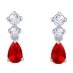 GIVA 925 Silver We Fell in Love Earrings| Gift for Girlfriend | With Certificate of Authenticity and 925 Stamp | 6 Months Warranty