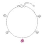 GIVA 925 Chords of Love Bracelet,Adjustable|Gift for Girlfriend|With Certificate of Authenticity and 925 Stamp | 6 Months Warranty