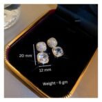 BLACKBOX Korean Earing Cuff Stud Earrings for Women & Girls | Stylish & Fashionable Earing | Accessories Jewellery for Women | Best Gift for Birthday, Anniversary & Wedding - Fast Shipping to USA & Canada - Image 3