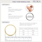 Peora Traditional Antique Look Oxidised Bangle Set Gift for Women - Fast Shipping to USA & Canada - Image 5